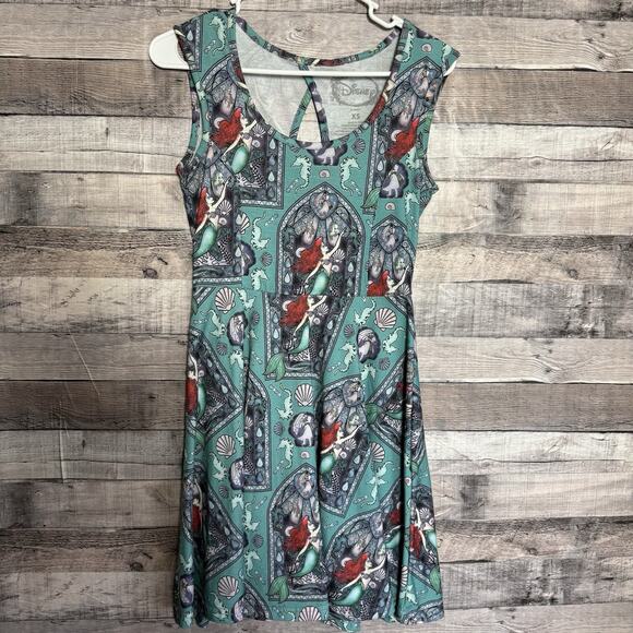 Disney Dresses & Skirts - Disney The Little Mermaid Ariel Stained Glass Dress XS